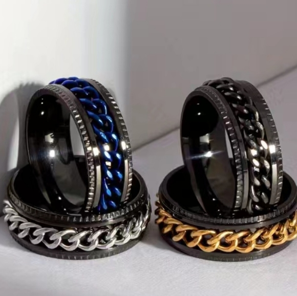 COPY - Men or womens 8mm stainless steel ring size ask if your size/color Is… - Picture 8 of 11